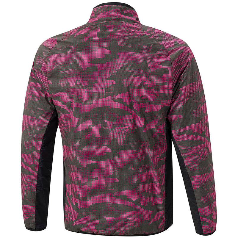 Mizuno Winter Stretch Full Zip Jacket - Pink Camo