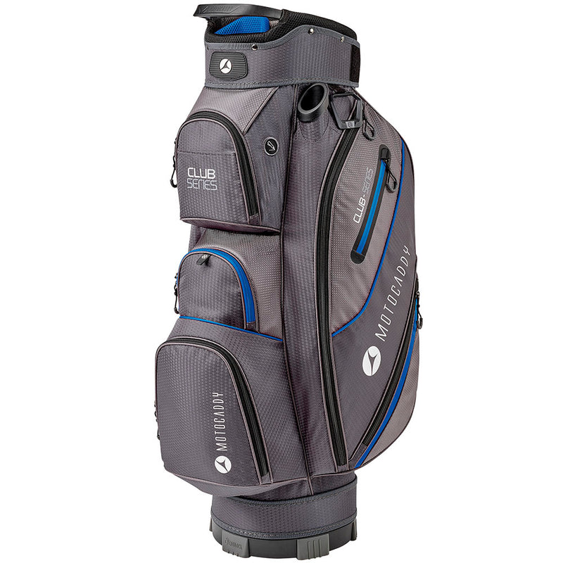 Motocaddy Club Series Cart Bag - Charcoal/Blue