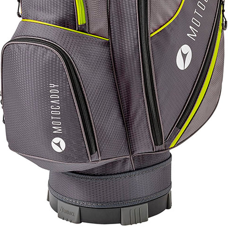 Motocaddy Club Series Cart Bag - Charcoal/Lime