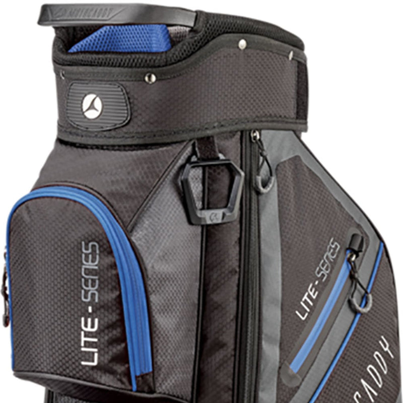 Motocaddy Lite Series Cart Bag - Black/Blue