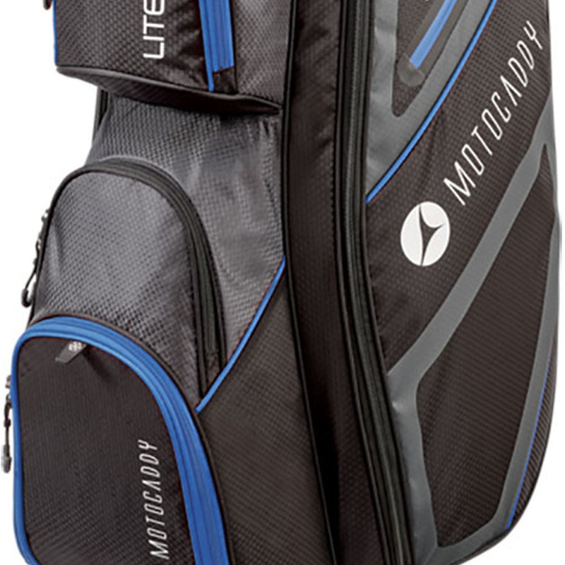 Motocaddy Lite Series Cart Bag - Black/Blue