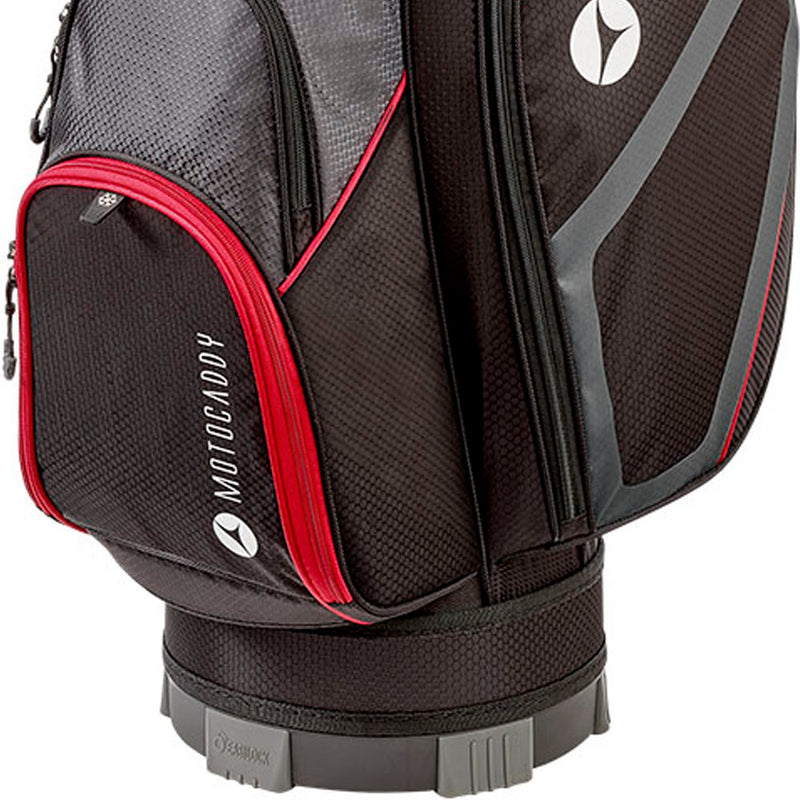 Motocaddy Lite Series Cart Bag - Black/Red