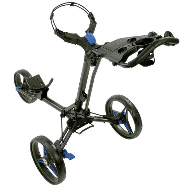 Motocaddy P1 3-Wheel Push Trolley - Black/Blue