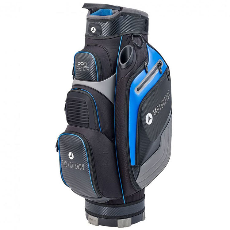 Motocaddy Pro Series Cart Bag - Black/Blue