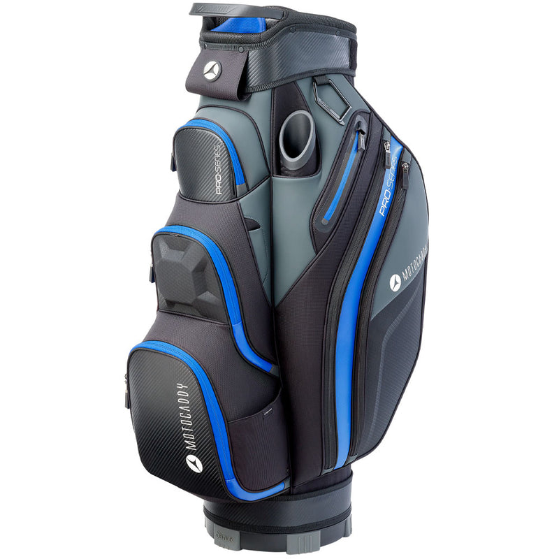 Motocaddy Pro Series Cart Bag - Black/Blue