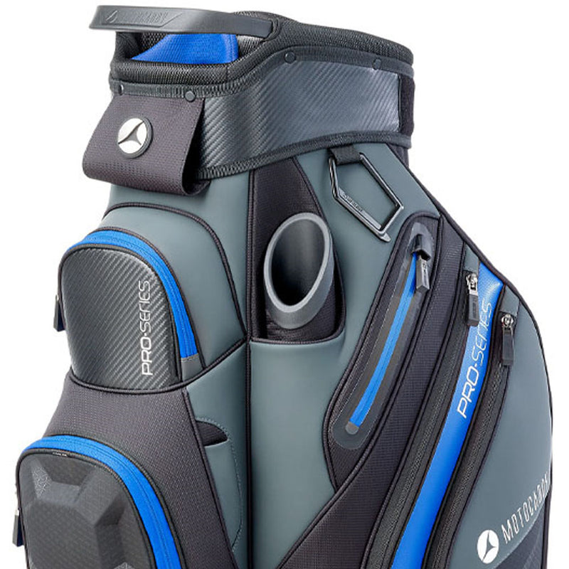 Motocaddy Pro Series Cart Bag - Black/Blue