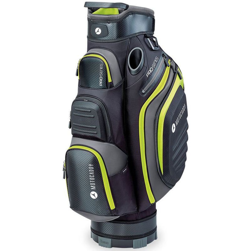 Motocaddy Pro Series Cart Bag - Black/Lime