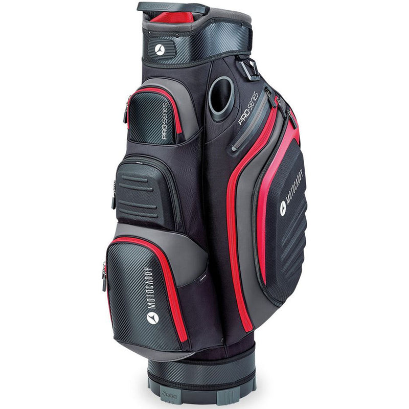 Motocaddy Pro Series Cart Bag - Black/Red