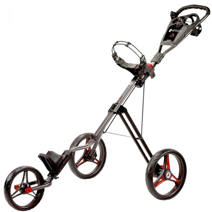 Motocaddy Z1 Push Trolley - Black/Red