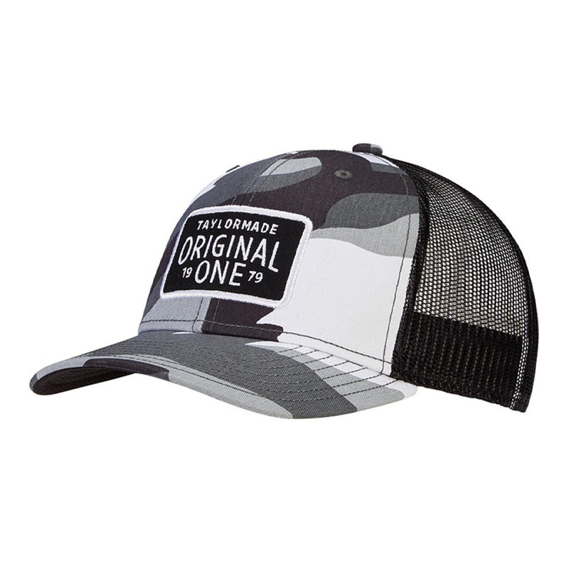 TaylorMade Original One Trucker Cap - Black/Camo