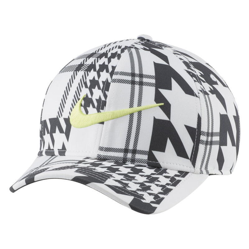 Nike Aerobill Classic 99 Open Print Cap - White/Anthracite/Lemon Twist