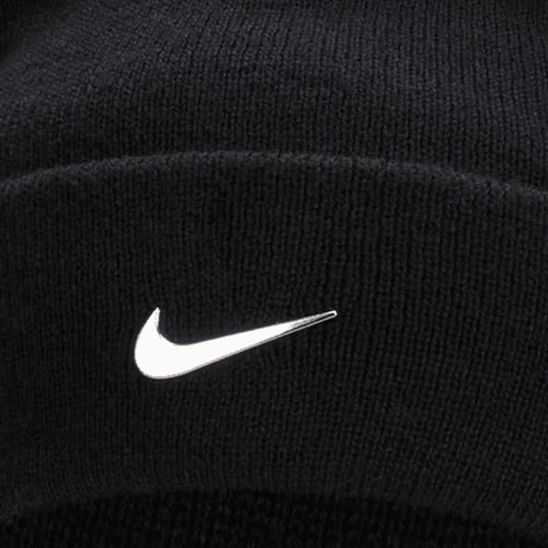 Nike Peak Beanie Metal Swoosh - Black