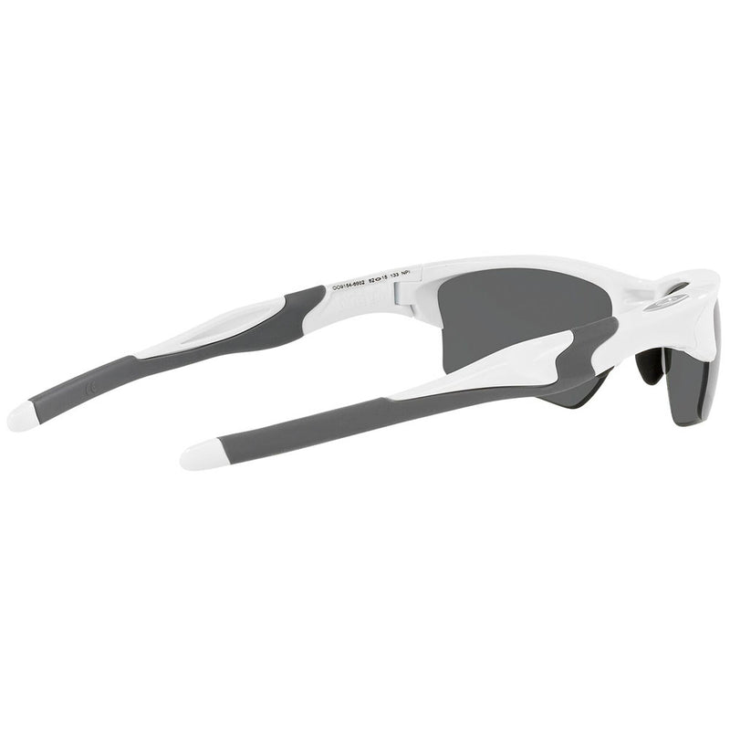 Oakley Half Jacket 2.0 XL Sunglasses - Prizm Black Polarized Lens - Polished White Frame