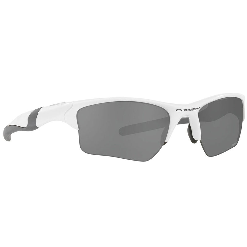 Oakley Half Jacket 2.0 XL Sunglasses - Prizm Black Polarized Lens - Polished White Frame