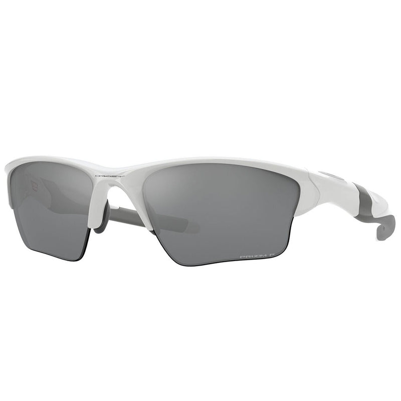 Oakley Half Jacket 2.0 XL Sunglasses - Prizm Black Polarized Lens - Polished White Frame