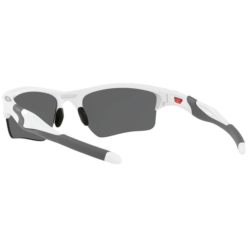 Oakley Half Jacket 2.0 XL Sunglasses - Prizm Black Polarized Lens - Polished White Frame