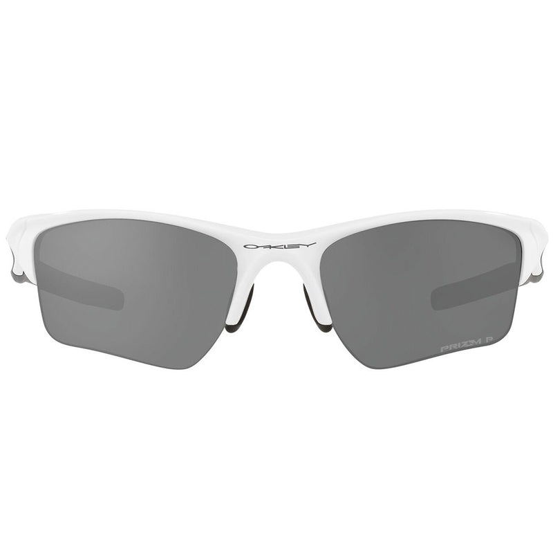 Oakley Half Jacket 2.0 XL Sunglasses - Prizm Black Polarized Lens - Polished White Frame