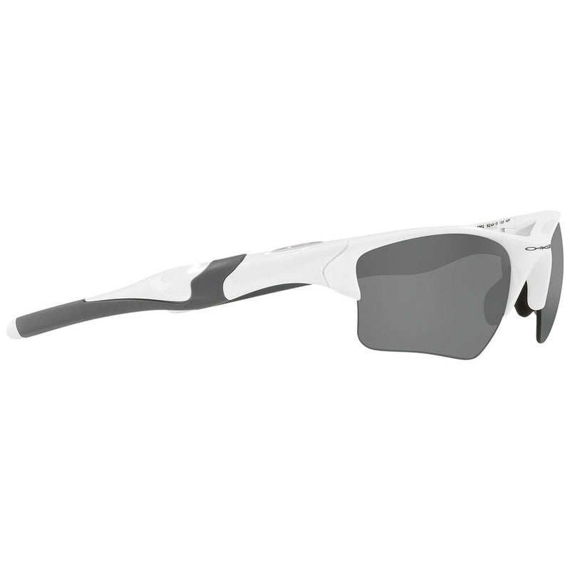 Oakley Half Jacket 2.0 XL Sunglasses - Prizm Black Polarized Lens - Polished White Frame