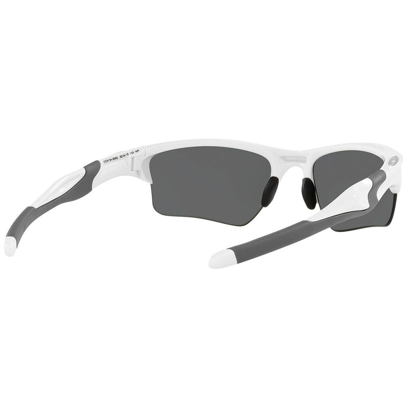 Oakley Half Jacket 2.0 XL Sunglasses - Prizm Black Polarized Lens - Polished White Frame