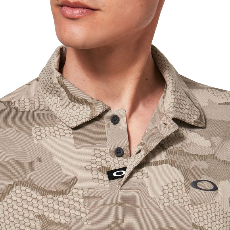 Oakley Jaquard Camo Polo Shirt - Rye