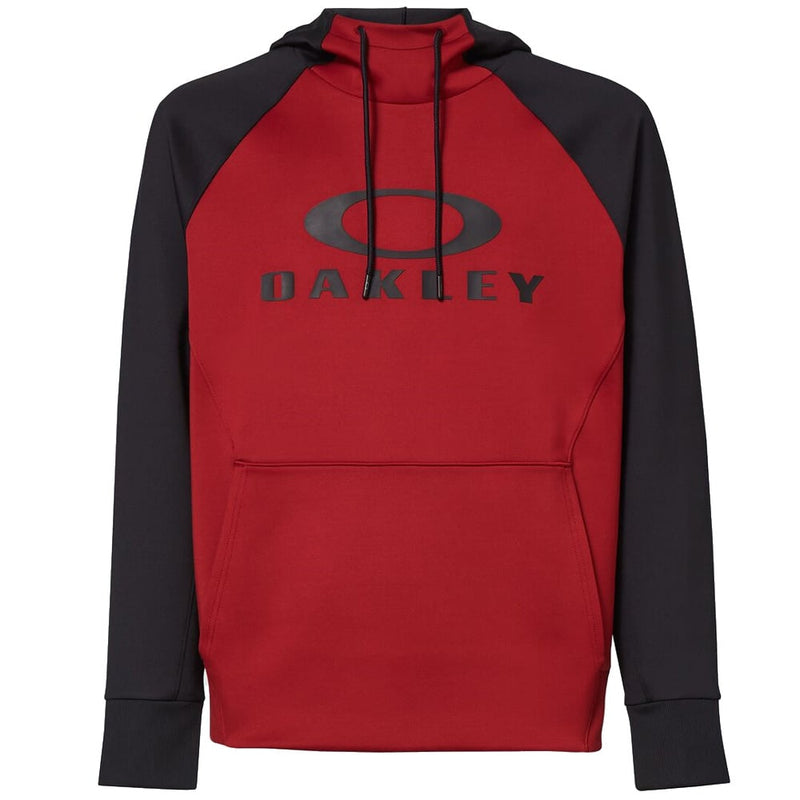 Oakley Sierra DWR Fleece Hoodie 2.0 - Black/Iron Red