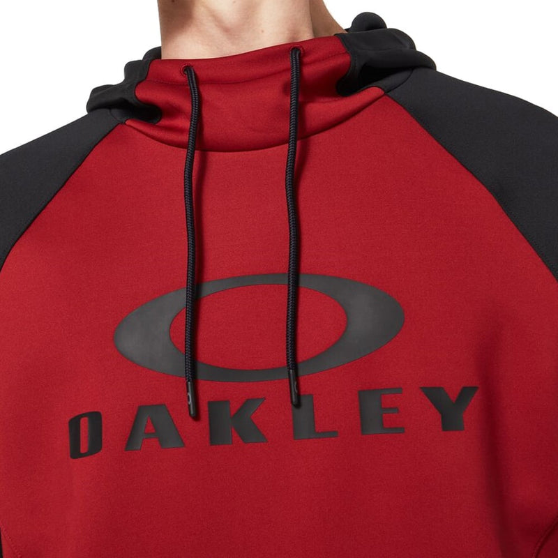 Oakley Sierra DWR Fleece Hoodie 2.0 - Black/Iron Red