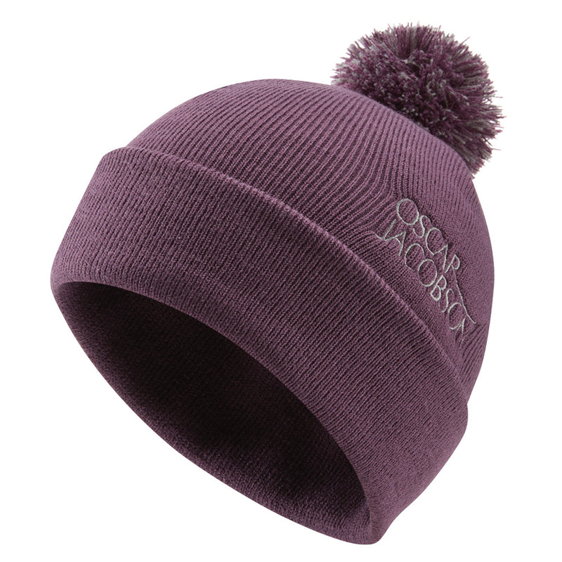 Oscar Jacobson Knitted Hat II - Plum