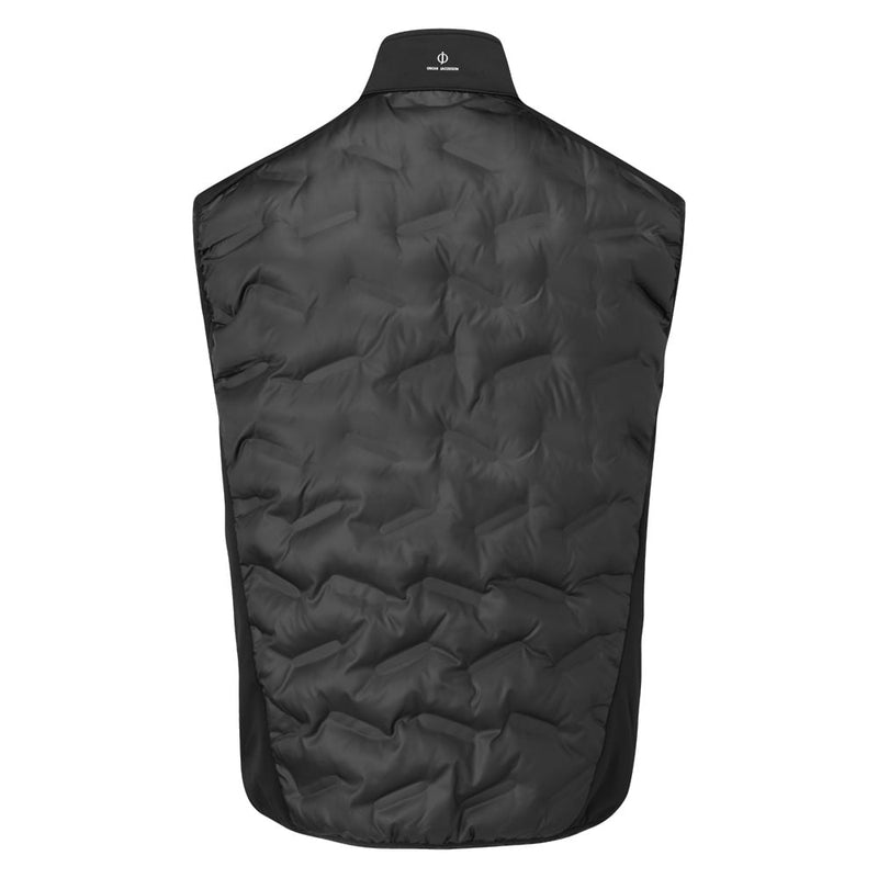 Oscar Jacobson Ridley Hybrid Gilet - Black