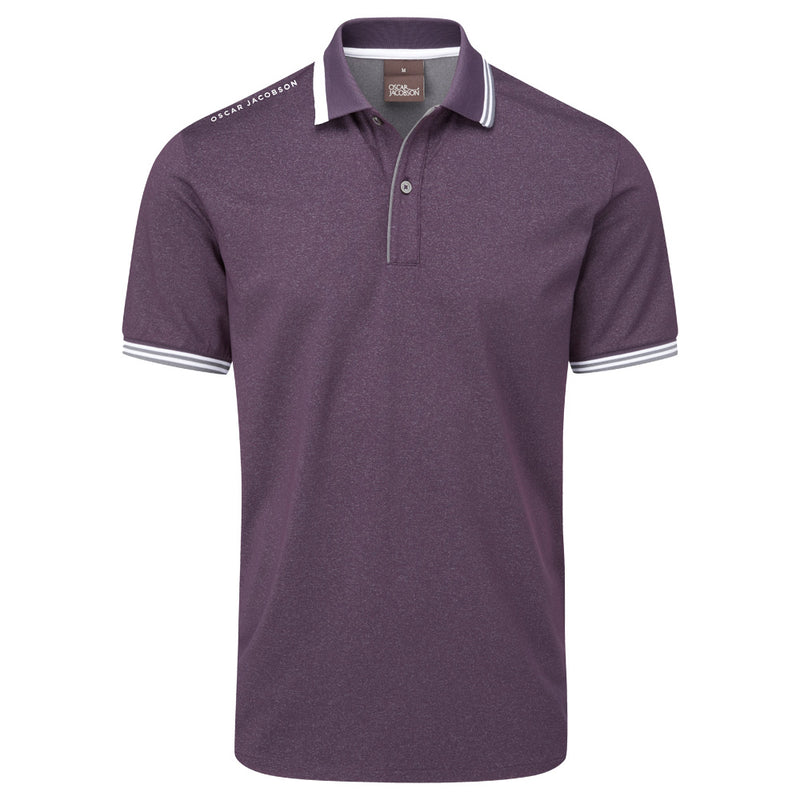 Oscar Jacobson Falcon Polo Shirt - Plum