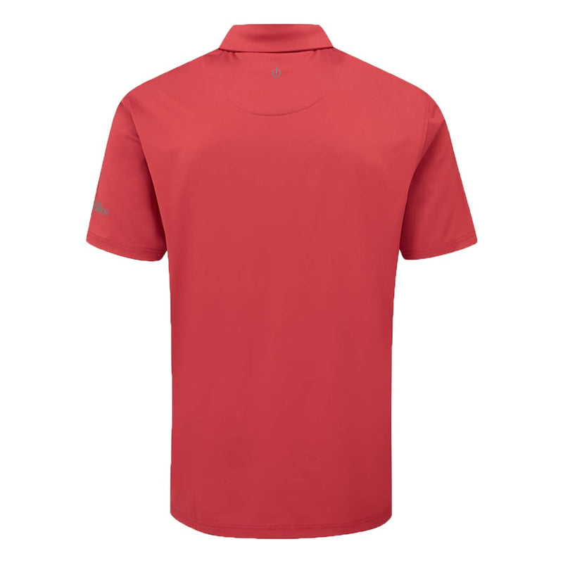 Oscar Jacobson Chap Tour Golf Polo Shirt - Red