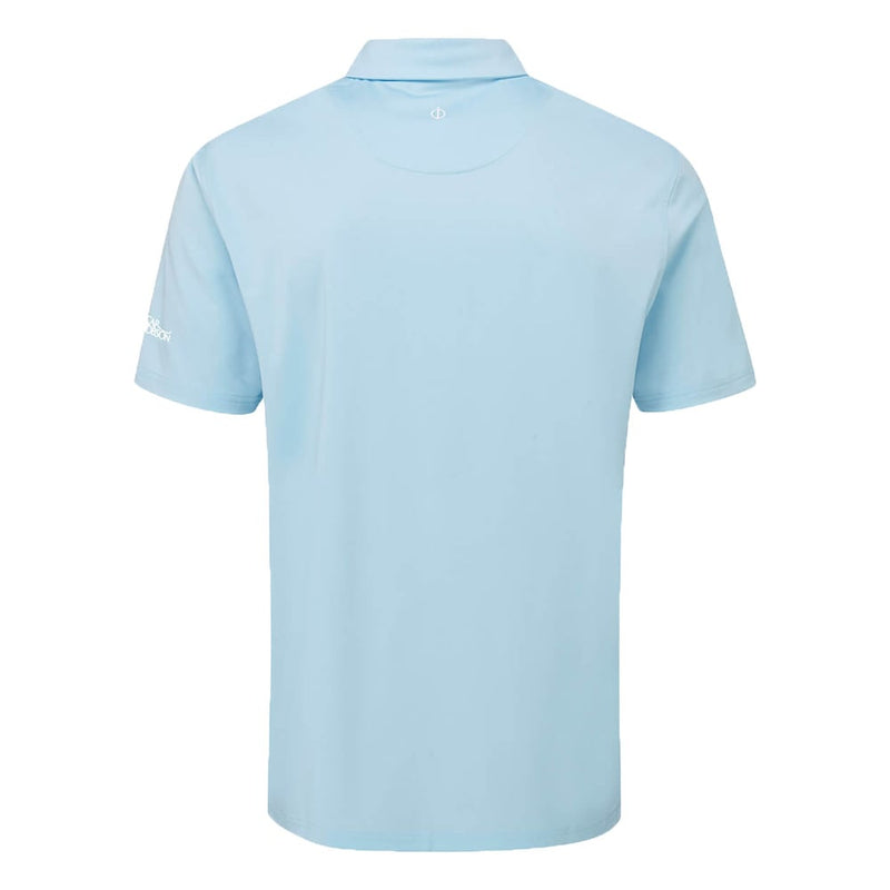 Oscar Jacobson Chap Tour Golf Polo Shirt - Sky Blue