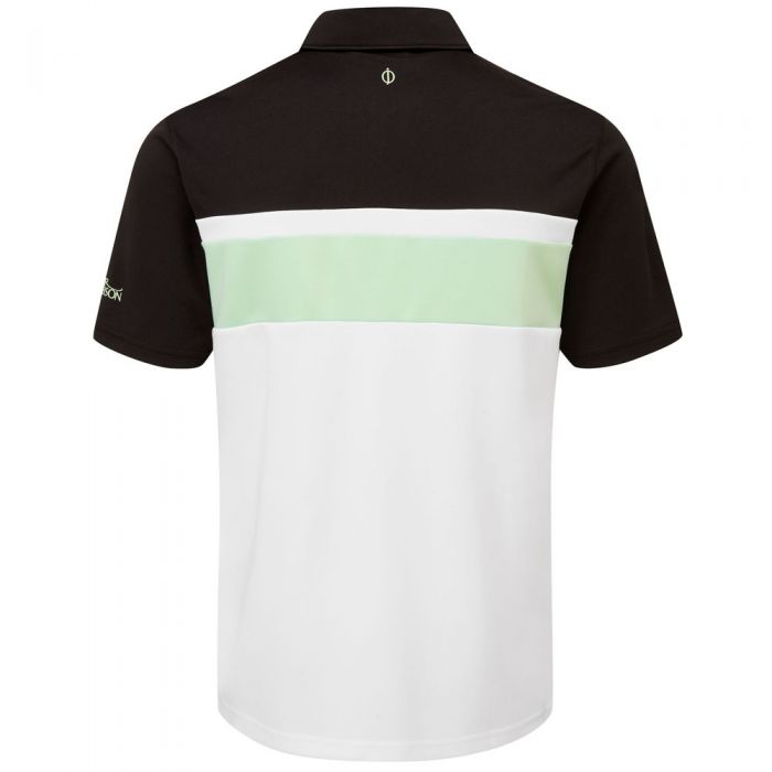 Oscar Jacobson Boston Polo Shirt - White/Black