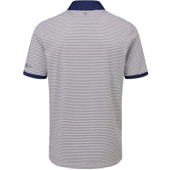 Oscar Jacobson Chester Polo Shirt - White/Navy