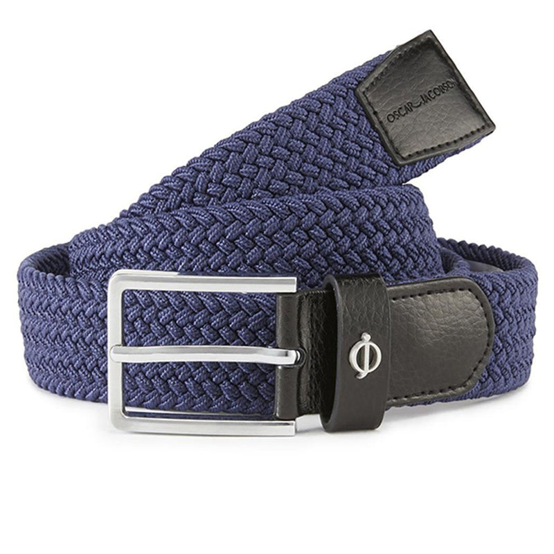 Oscar Jacobson Maxwell Belt - Navy