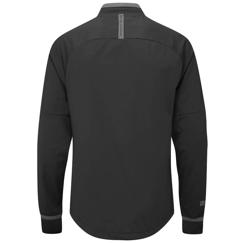 Oscar Jacobson Redfern 1/2 Zip Pullover - Black