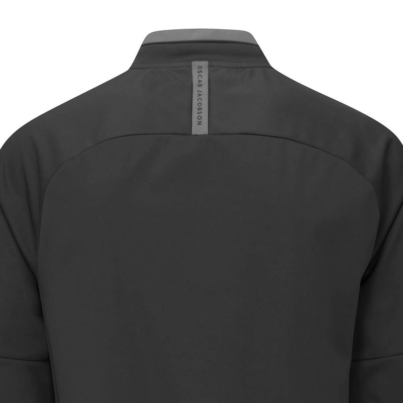 Oscar Jacobson Redfern 1/2 Zip Pullover - Black