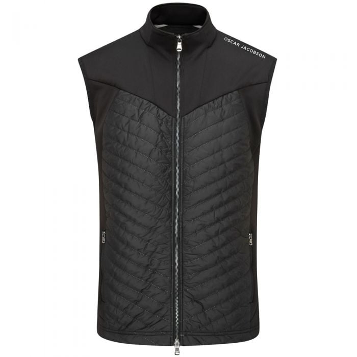 Oscar Jacobson Ross Gilet - Black