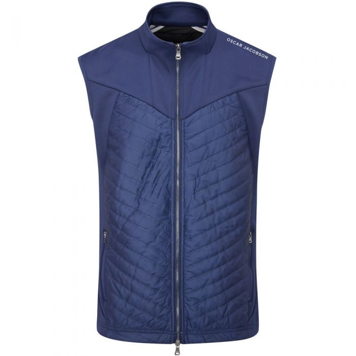 Oscar Jacobson Ross Gilet - Navy