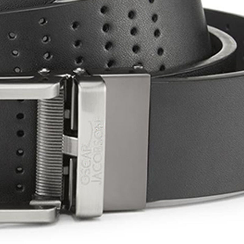 Oscar Jacobson Shelby Belt - Black