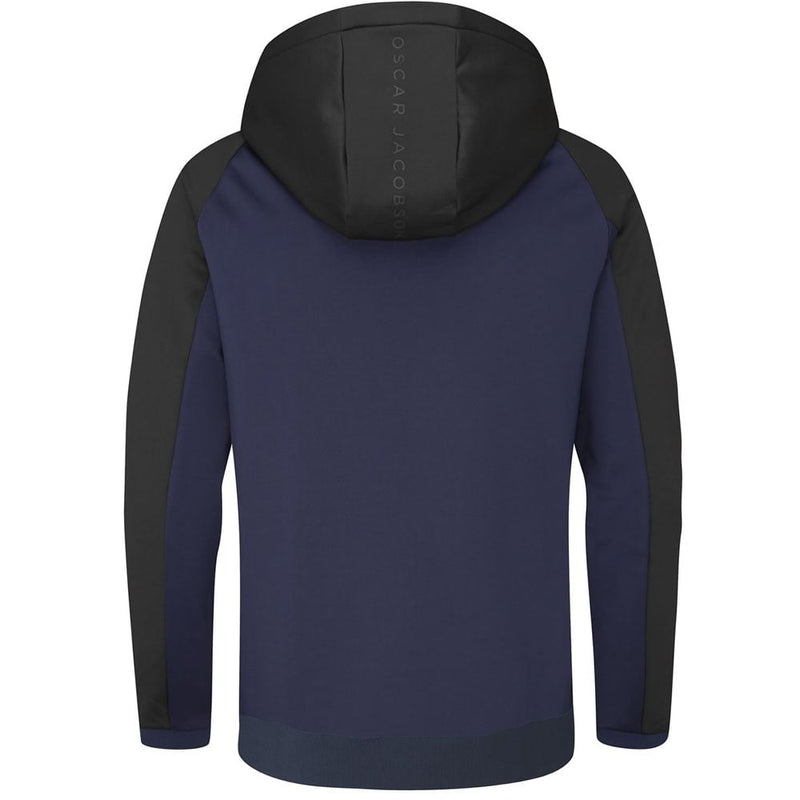 Oscar Jacobson Trapp Hoodie - Navy/Black