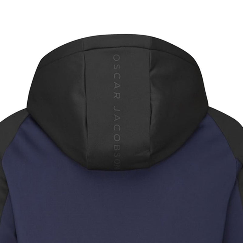 Oscar Jacobson Trapp Hoodie - Navy/Black