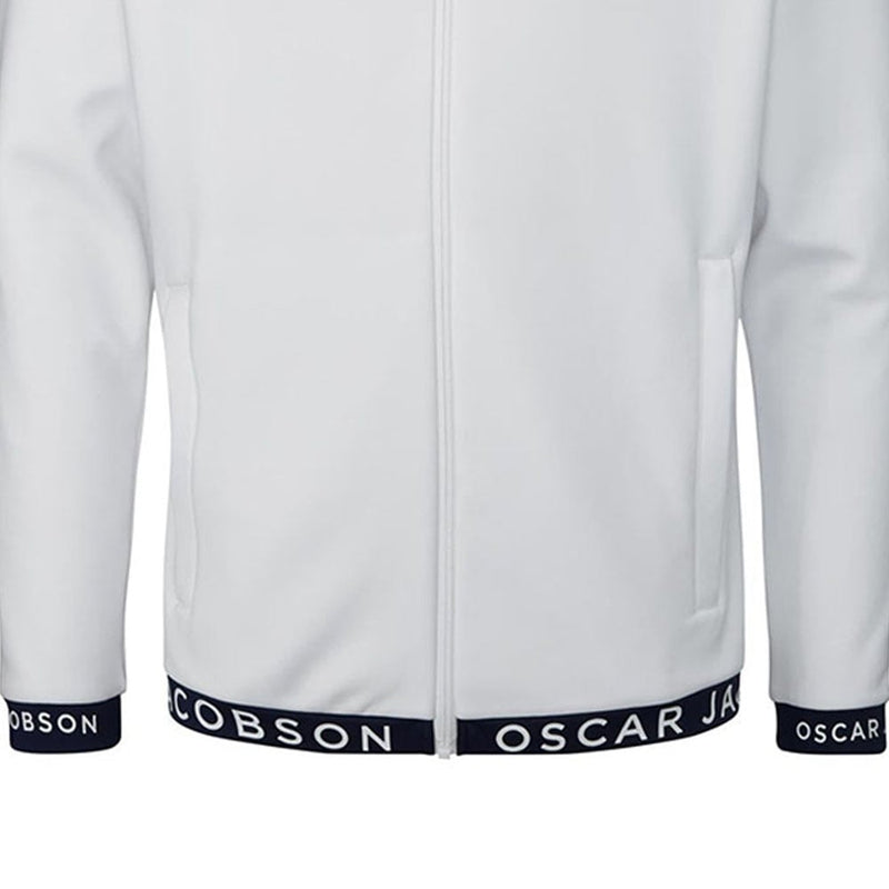 Oscar Jacobson Travis Midlayer - White/Navy