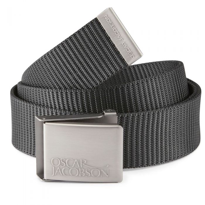 Oscar Jacobson Webbing Belt - Black