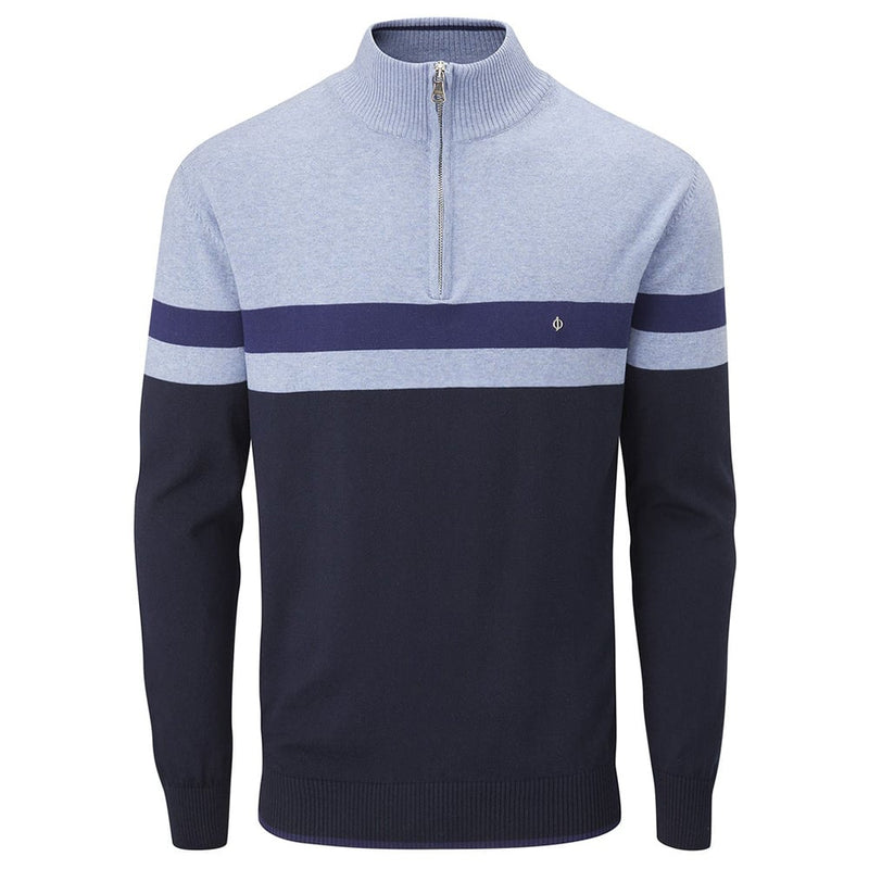 Oscar Jacobson 1/2 Zip Windsor Pin - Navy