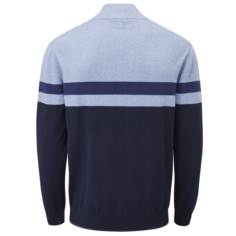 Oscar Jacobson 1/2 Zip Windsor Pin - Navy