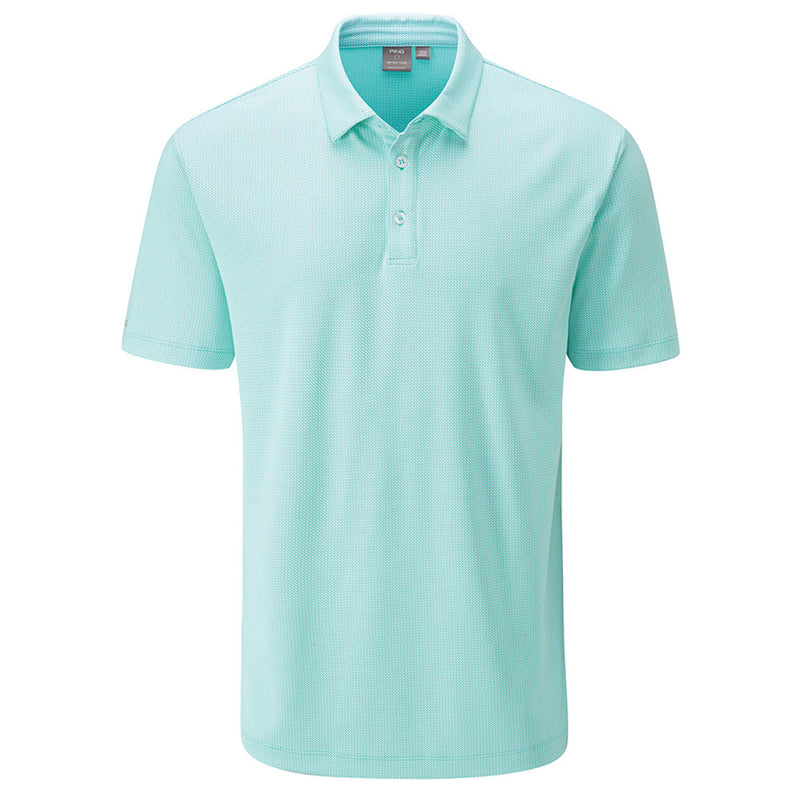 Ping Preston Polo Shirt - Blue Water Multi