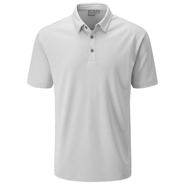 Ping Preston Polo Shirt - Silver Multi