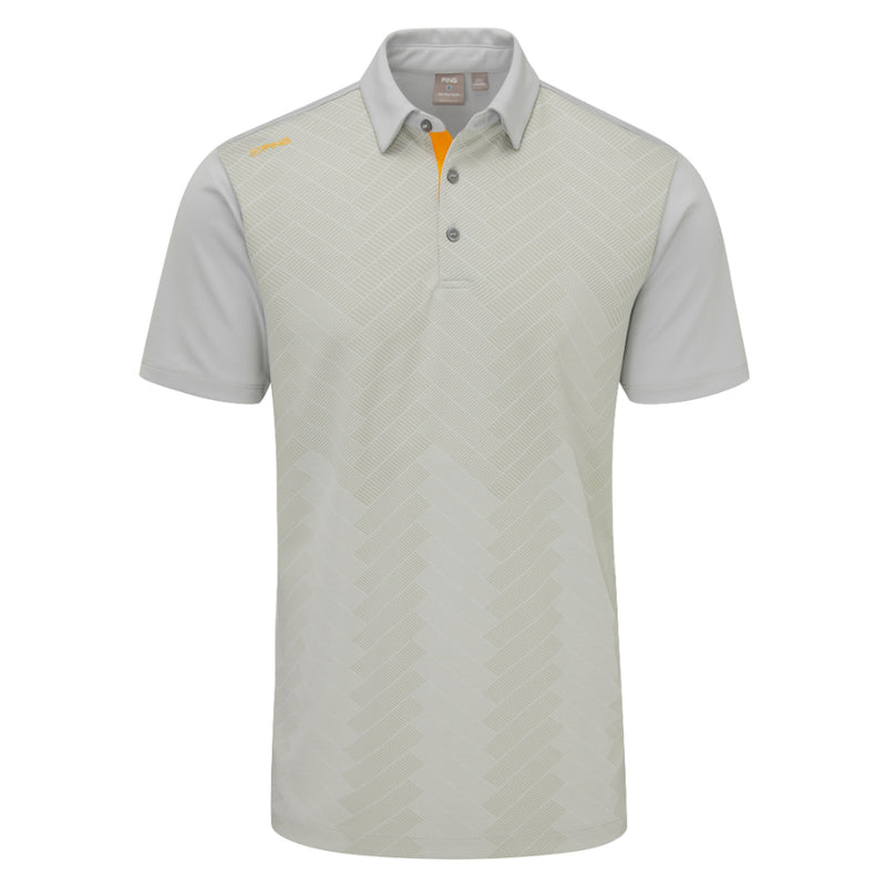 Ping Etten Polo Shirt - Silver Multi