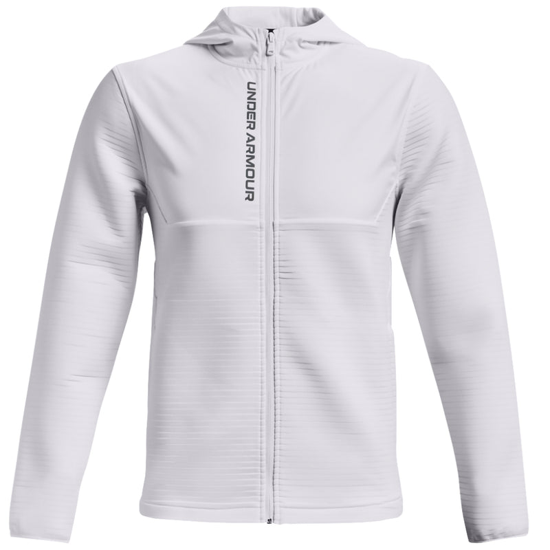 Under Armour Storm Daytona Full Zip Hoodie - White/Halo Grey