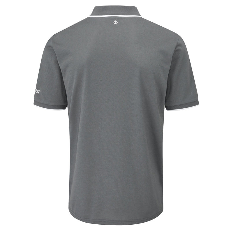 Oscar Jacobson Cooper Polo Shirt - Pewter